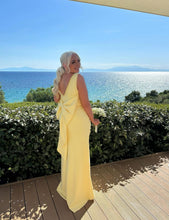 Load image into Gallery viewer, DELILAH RUCHED BOW BUM FISHTAIL WEDDING DRESS