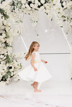Load image into Gallery viewer, ALLANA CREPE FLOWER GIRL DRESS