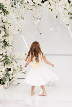 Load image into Gallery viewer, ALLANA CREPE FLOWER GIRL DRESS