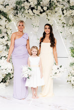 Load image into Gallery viewer, ALLANA CREPE FLOWER GIRL DRESS