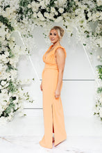 Load image into Gallery viewer, HOLLY TWIST SHOULDER SPLIT LOOSE FISHTAIL