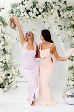 Load image into Gallery viewer, AVERY WRAP FISHTAIL DRESS
