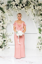 Load image into Gallery viewer, AVA COWL COLUMN DRESS