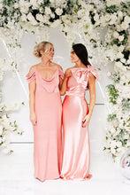 Load image into Gallery viewer, AVA COWL COLUMN DRESS