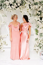 Load image into Gallery viewer, AVA COWL COLUMN DRESS