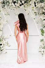 Load image into Gallery viewer, CLARA BOW ONE SHOULDER FISHTAIL DRESS