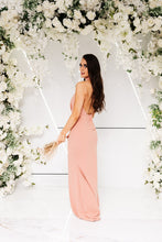 Load image into Gallery viewer, MACEY HALTER FISHTAIL DRESS