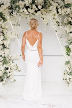 Load image into Gallery viewer, CAMILLE COWL FISHTAIL DRESS