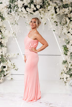 Load image into Gallery viewer, TAMARA TWIST ONE SHOULDER LOOSE FISHTAIL DRESS