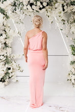 Load image into Gallery viewer, TAMARA TWIST ONE SHOULDER LOOSE FISHTAIL DRESS