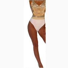 Load image into Gallery viewer, BRIDE TO BE SCOOP NECK SWIMSUIT