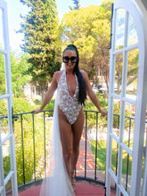 Load image into Gallery viewer, KHLOE BEADED SWIMSUIT