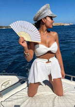 Load image into Gallery viewer, WAFFLE & RIB BANDEAU BIKINI SET