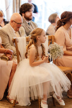 Load image into Gallery viewer, ALLANA TULLE &amp; SHINE FLOWER GIRL DRESS