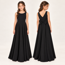 Load image into Gallery viewer, CHARLOTTE JUNIOR BRIDESMAID CREPE DRESS