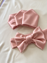 Load image into Gallery viewer, FLOWER GIRL HIGH SHINE BOW BELTS