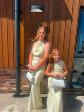 Load image into Gallery viewer, ARABELLA JUNIOR BRIDESMAID HIGH SHINE DRESS