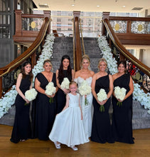 Load image into Gallery viewer, ELLA JUNIOR BRIDESMAID CREPE DRESS