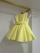 Load image into Gallery viewer, MARGOT MINI CREPE FLOWER GIRL DRESS