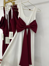 Load image into Gallery viewer, CHARLOTTE JUNIOR BRIDESMAID CREPE DRESS