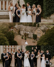 Load image into Gallery viewer, FREYA JUNIOR BRIDESMAID HIGH SHINE DRESS