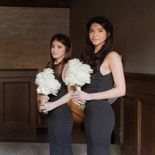 Load image into Gallery viewer, ELLA JUNIOR BRIDESMAID CREPE DRESS