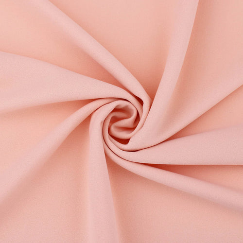 PEACH STRETCH SCUBA CREPE