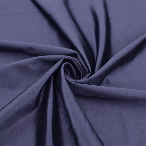 NAVY STRETCH SATIN