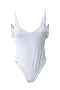 BRIDE TO BE BACKLESS SWIMSUIT