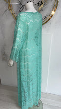 Load image into Gallery viewer, MINT LACE KIMONO (OS)